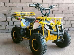 NOU Atv Quad copii electric 1000W 48v viteze reglabile faruri led — miniatura 8