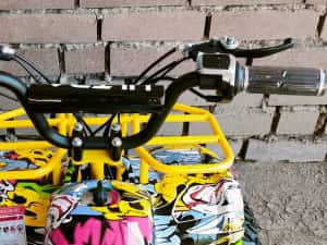NOU Atv Quad copii electric 1000W 48v viteze reglabile faruri led — miniatura 10