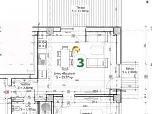 Apartament 2 camere + Curte proprie 83mp - Otopeni — miniatura 5