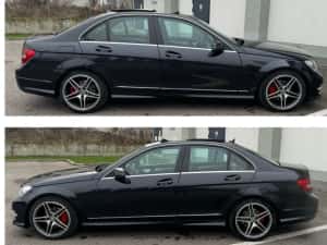 Mercedes-Benz c200/AMG/PANORAMA DUBLA/automat/Incalzire in scaune / — miniatura 5