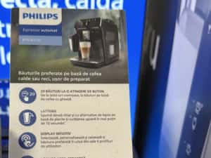 Espressor Automat Philips 5500 /Black Edition/ Nou Sigilat LatteGo 20 Retete Cafea Premium — miniatura 8