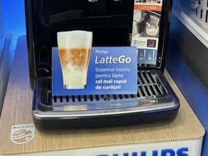 Espressor Automat Philips 5500 /Black Edition/ Nou Sigilat LatteGo 20 Retete Cafea Premium — miniatura 9