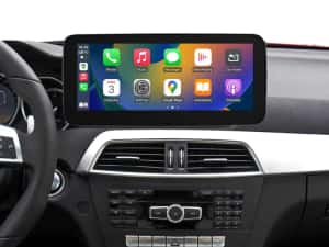 Navigatie Android Mercedes C W204 10.3" CarPlay & Android Auto 8+128GB — miniatura 1