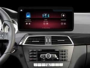 Navigatie Android Mercedes C W204 10.3" CarPlay & Android Auto 8+128GB — miniatura 2
