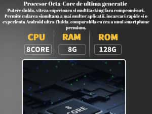Navigatie Android Mercedes C W204 10.3" CarPlay & Android Auto 8+128GB — miniatura 8