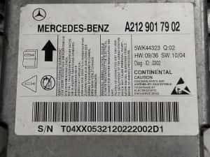 calculator airbag mercedes-benz cls (2011->) [c218] w218 3.0 motorina — miniatura 2