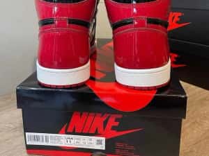 Jordan 1 High Patent Bred - Stoc Limitat — miniatura 6
