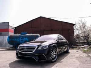 Pachet Exterior Mercedes S-Class W222 Facelift (17-20) S63 Design — miniatura 6