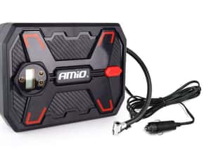 Compresor auto, cu manometru digital LED, 12V, 10bar/150PSI, 2 adaptoare, Amio, 1 buc — miniatura 9