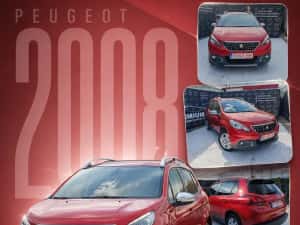 Peugeot 2008 1.2 benzina *GARANȚIE* 2016 /Navigatie / 105.000 km /RATE — miniatura 1