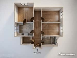 Apartament 3 camere decomandat, Dorobantilor, centru, zona Tribunalulu — miniatura 3