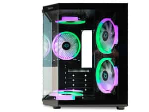 Carcasă Gaming RGB 6 Ventilatoare ARGB + Telecomandă Sticlă Temperată — miniatura 3