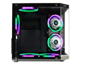 Carcasă Gaming RGB 6 Ventilatoare ARGB + Telecomandă Sticlă Temperată — miniatura 4