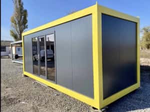 Container containere birou vitrina cafenea coffe shop parc auto — miniatura 6