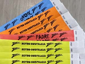 Bratari personalizate intrare eveniment , club TYVEK wistbands — miniatura 1