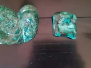 Scrumiera si sculptura malahit — miniatura 2