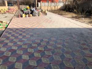 Pavaj, Pavele, Borduri. Pentru gradina. Montaj pavaj — miniatura 7