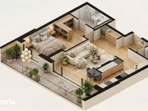 Apartament luminos cu terasă de 18 mp, în KronenPark — miniatura 6