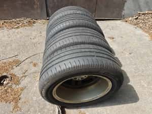 Jante aliaj Dezent 5x112, 6,5jx16, ET46 cu anv vara 205/55/16 Nexen Nblue S, profil 4-5 mm, DOT 5020 pentru Volkswagen Skoda  Seat Audi — miniatura 6