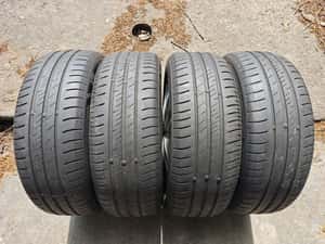 Jante aliaj Dezent 5x112, 6,5jx16, ET46 cu anv vara 205/55/16 Nexen Nblue S, profil 4-5 mm, DOT 5020 pentru Volkswagen Skoda  Seat Audi — miniatura 8