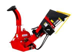 Tocător crengi la tractor RT 630 R cu role de tragere