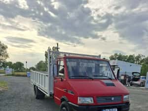 Iveco turbo daily 65 -c12, basculabil, detarat , se conduce cu B, inmatriculata , fiscal — miniatura 3