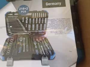 Trusa scule 38841 216 piese.Trusa chei 216.Trusa tubulare 216 GERMANIA — miniatura 3