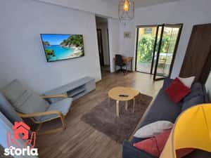 EMINESCU (metrou OBOR)-2 camere cu curte 50 mp, 2 parcari, ideal telem — miniatura 4