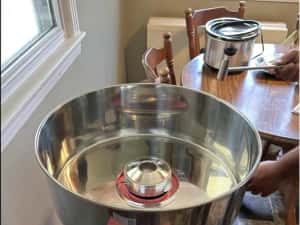 Masina vata de zahar cu / fara carucior 1100W Industriala — miniatura 5