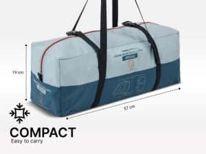 Living cu bețe Camping Arpenaz Base 6 - produs resigilat Decathlon — miniatura 5