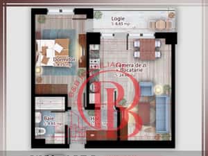 Apartament 2 camere  Titan Pallady Metrou Nicolae Teclu — miniatura 4