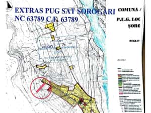 Teren intravilan  Sorogari  – utilități - parcelabil — miniatura 3