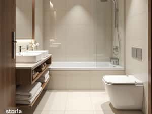 0 Comision! Apartament nou cu 2 camere si balcon, Strada Pucheni, S5 — miniatura 6