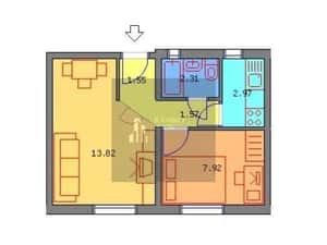 Ap. 2 camere decomandat etaj.3 - Str. Alunisului/ Brancoveanu -Sector4 — miniatura 4