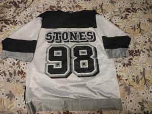 Tricou vintage hochei Rolling Stones 1997-1998 Bridges to Babylon - Mărimea M — miniatura 2