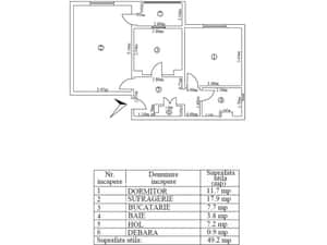 Ap. 2 decomandate Siderurgistilor Vest, 53 mp — miniatura 6