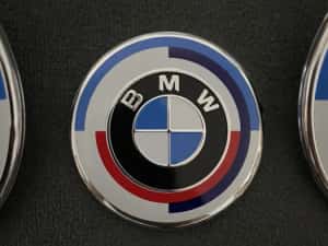 Set embleme Bmw Anniversary 50 ani fata Seria 3 5 G20 G21 G30 G31 M — miniatura 7
