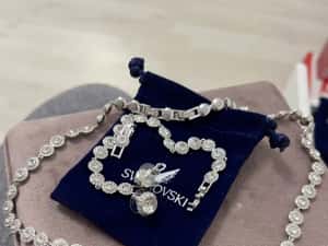 Set swarovski angelic colier+ cercei+ bratara — miniatura 8