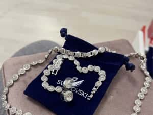 Set swarovski angelic colier+ cercei+ bratara — miniatura 9