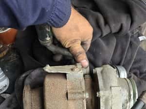 Turbina , alternator electromotor compresor  ac bmw e90 — miniatura 7