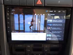 Navigatie Android BMW e46 Audi A4 A6 WiFi Waze YouTube BT GPS — miniatura 5