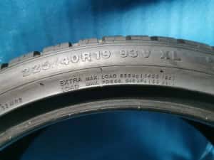 225/40 R19 kumho m+s 2 bucati — miniatura 6
