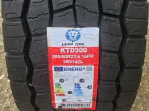 295/60 R22.5, 150L, LEAO KTD300 16PR, Anvelope de tractiune M+S