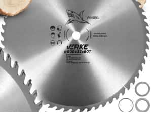 Disc circular pentru lemn, 600 x 32, 60 dinti, Vidia, Verke
