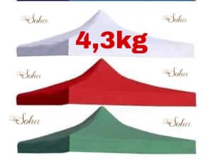 Prelata Acoperis 3x3 Calitate Premium SOHA 4,3KG pt Cort/Pavilion