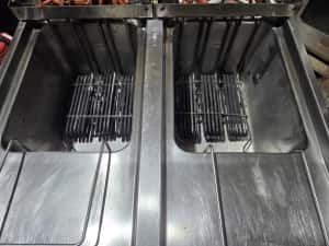 Friteuza 1 sau 2 cuve mari, la 380v, cu robinet golire — miniatura 8