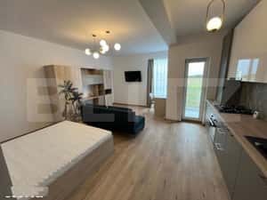 Apartament cu o camera, 36 mp, etajul 1, mobilat, utilat — miniatura 1