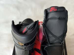 Air Jordan 1 Retro High Black Black Noire Full Box Verificare Colet — miniatura 5