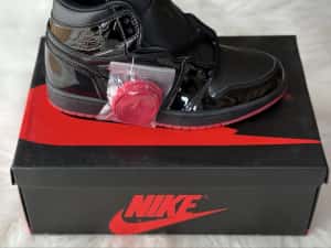 Air Jordan 1 Retro High Black Black Noire Full Box Verificare Colet — miniatura 9