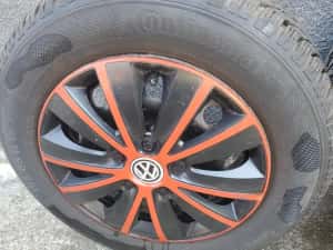 Set 4 Anvelope iarna  CONTINENTAL  ContiWinterContact 195/65 R 15 + Jante + Capace — miniatura 2